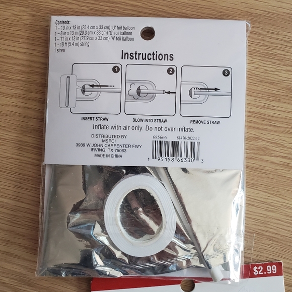 Fourth of July USA flag balloon cookie cutter party decor bundle - Picture 5 of 7